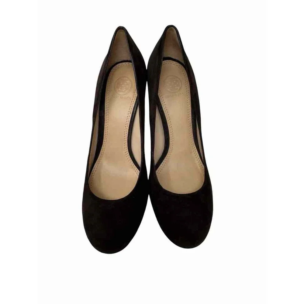 Shoe Size 7.5 Tory Burch Brown Suede Pumps